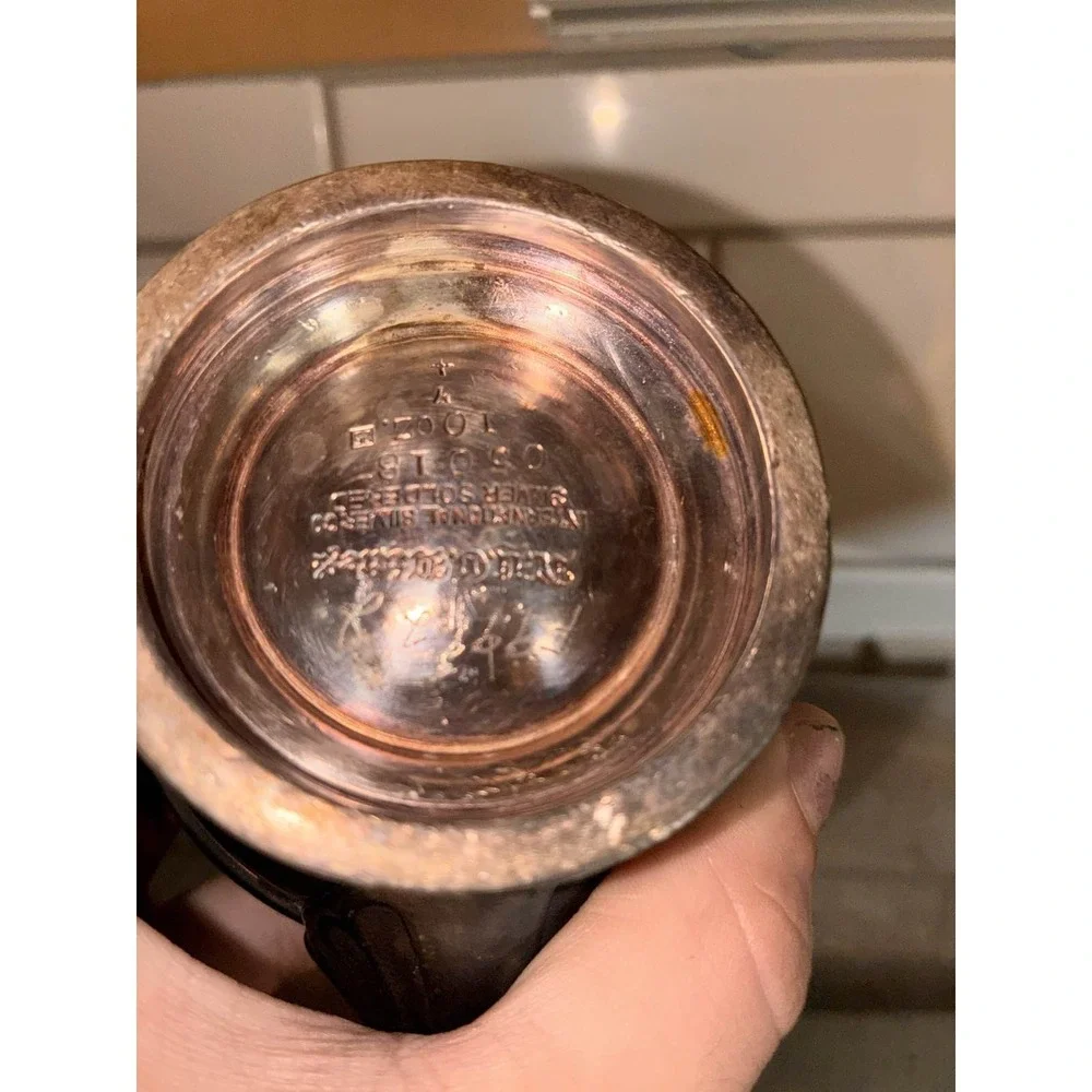 International Silver Co. Silver Soldered 05018 Creamer‎ F9928